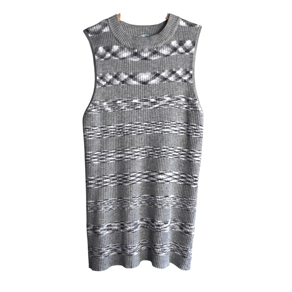 Indigo Rose Large Sleeveless Top